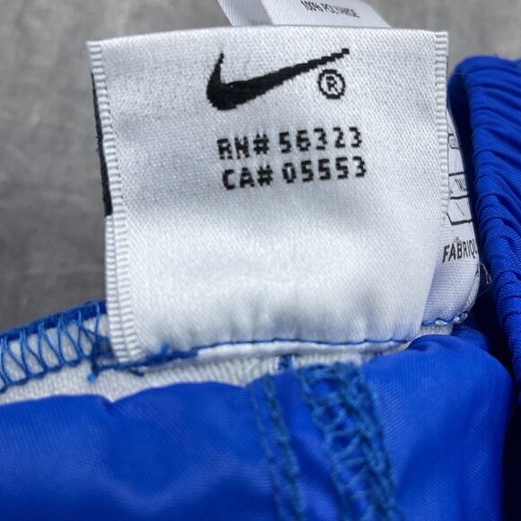 Nike Track Pants Women Large 26W x 33L Purple Logo Jogger Nylon Taper Windbreake - Picture 6 of 15